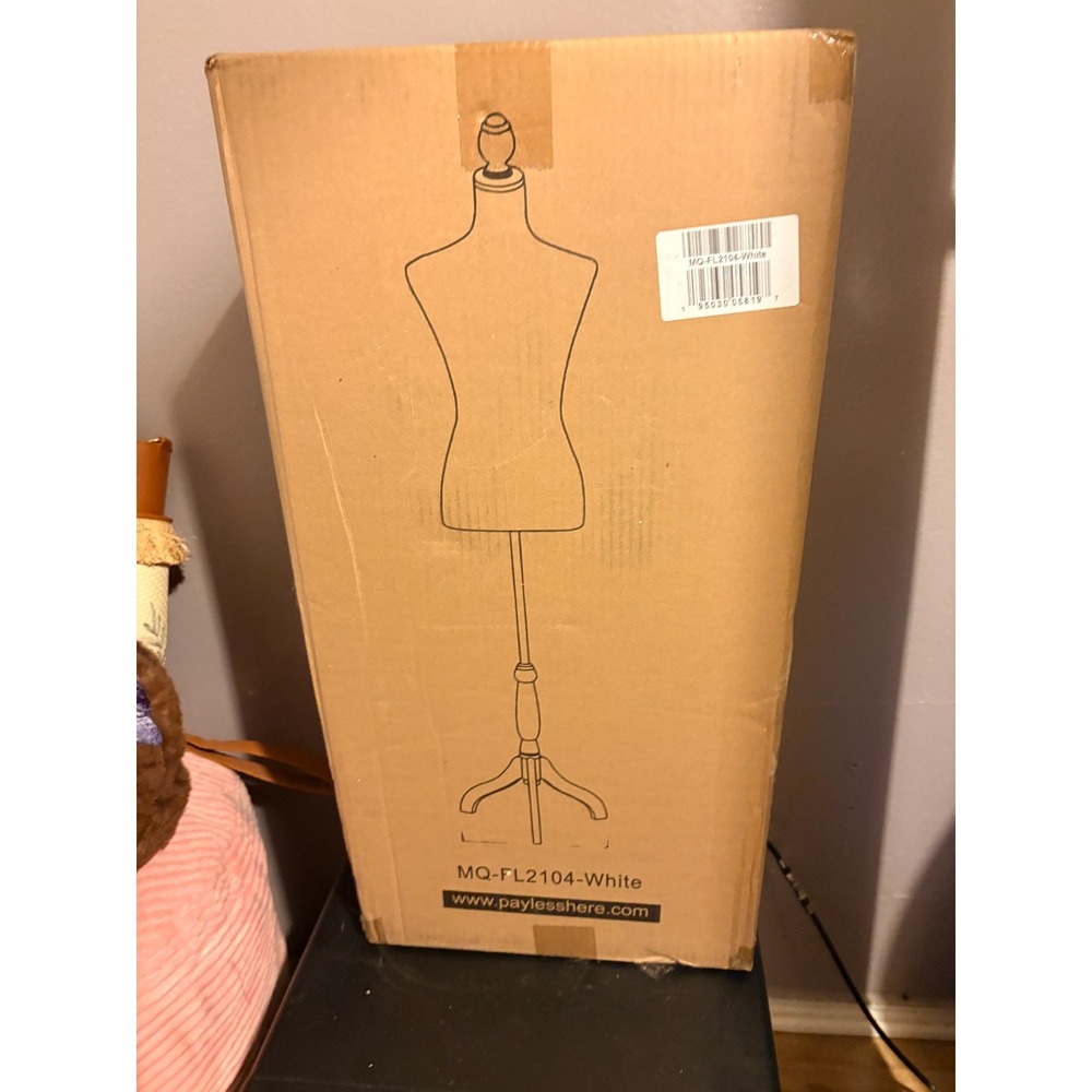 1pc Clothing Human Torso Model, Foam Half-Body Mannequin Prop, with Tripod Base
